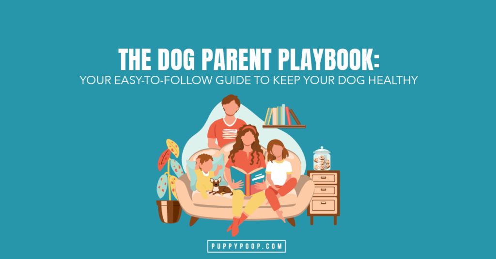 Featured Image of Dog family gathered around reading playbook
